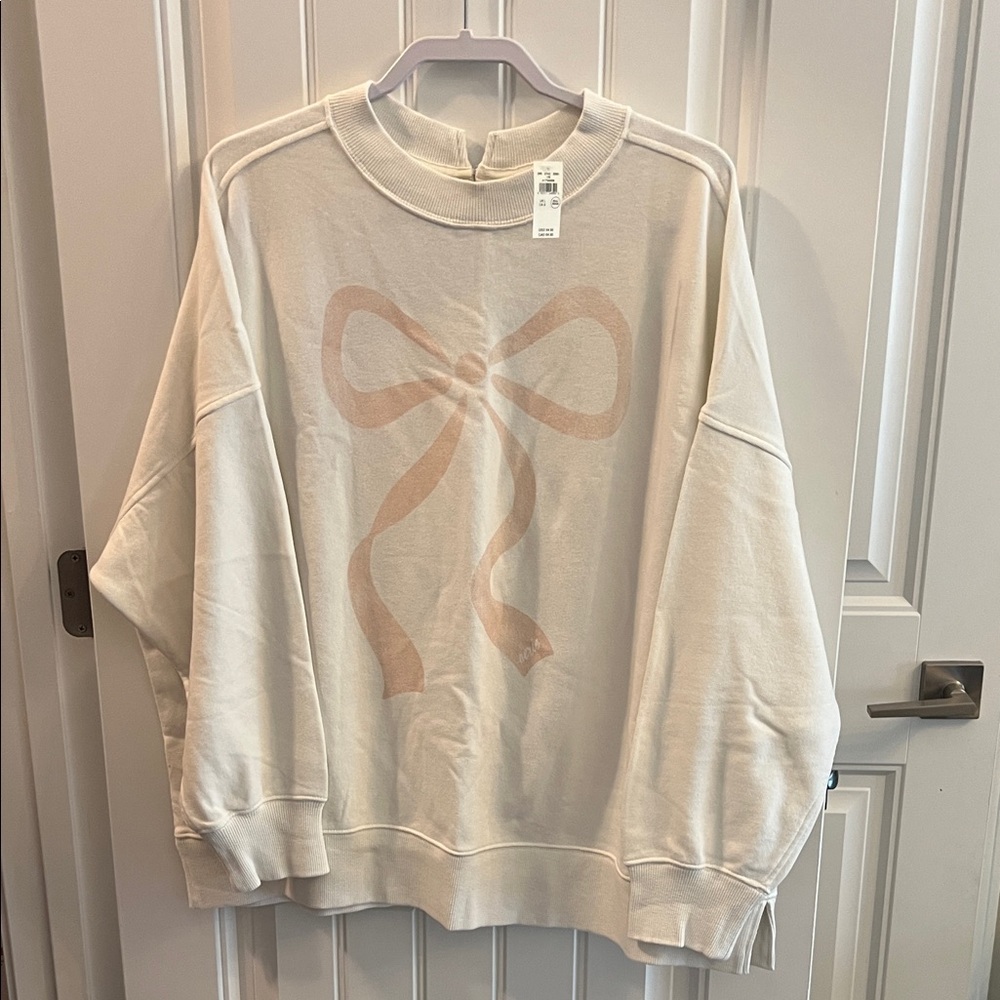 Aeire Bow oversized sweatshirt